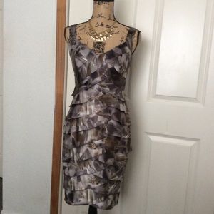 London times cute ruffles dress